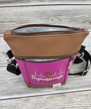 Gassitasche  höheres Modell !! Hundetasche Leckerchentasche Futtertasche Leckerchenbeutel